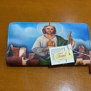 Colorful Religious Themed Wallet